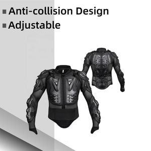 Most Popular BK Brand Red/Black Motorcycle Riding Jacket PE Material Breathable Mesh Cloth for Men Off-road Crash <b>Protectors</b> - Product Image 2
