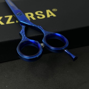 Customized Color Paper Coated Barber Scissors Hot Sale Best Edition Custom Branding Best Edition Barber Scissor & <b>Shears</b> - Product Image 4