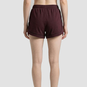 Short de sport taille haute pour femme en tricot extensible respirant à séchage rapide, coupe classique, en Spandex/Nylon, collection Hot Sale - Product Image 2