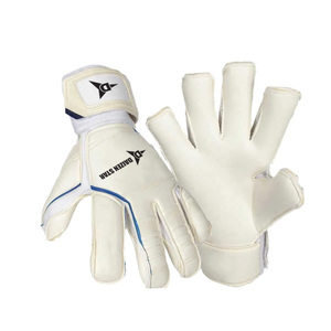 Gants de gardien de but Daizen Star en latex, à doigts entiers, antidérapants, respirants, avec fermeture auto-agrippante réglable au poignet, unisexe - Product Image 1