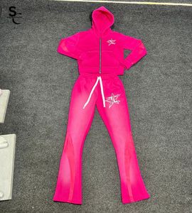 Survêtement personnalisable de qualité supérieure en molleton de coton 320 450 660 GSM, style streetwear, avec service OEM - Product Image 2