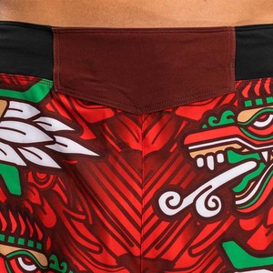 Pantalones Cortos de Boxeo con Cintura Elástica, Rendimiento en el Gimnasio, Secado Rápido, Transpirables, Impermeables, Elásticos en Cuatro Direcciones, Spandex/Poliéster, Equipo Ligero - Product Image 4