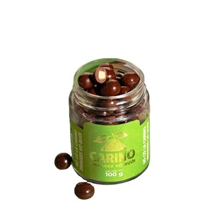 High Quality Dragees Carino Chocolate Coated Dried Fruit 100g <b>Jar</b> For Wholesaling - Product Image 1
