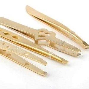 Pinzas para Cejas Multiusos de Acero Inoxidable, Color Personalizado, Duraderas, Ecológicas, para Suministros de Belleza - Product Image 2