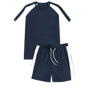 Ensemble de jogging deux pièces personnalisé OEM pour homme, léger, en polyester/coton, imprimé, confortable pour l'automne - Product Image 4