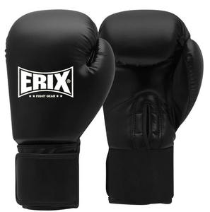Guantes de Boxeo Profesionales de Piel de Vacuno Chrome Heart con Cierre de Velcro para Entrenamiento de MMA, Muay Thai y Kickboxing - Product Image 1