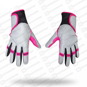 Gants de frappe de baseball professionnels en cuir de vachette véritable personnalisés SAAR INDUSTRIES, respirants, légers et durables - Product Image 4