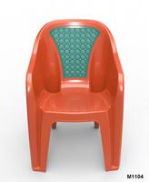 Chaise de salle à manger Anax moderne en plastique empilable et légère pour restaurants et cafés