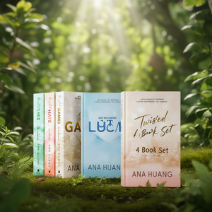 Twisted Series (4 <b>Book</b> Set) with Boxset by Author Ana Huang <b>Paperback</b> Custom Softcover <b>Book</b> Printing - Product Image 3