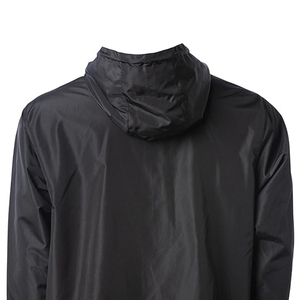 Veste coupe-vent pour homme avec logo personnalisé, imperméable, coupe-vent, écologique, col montant, avec capuche, toutes saisons, coupe classique - Product Image 4