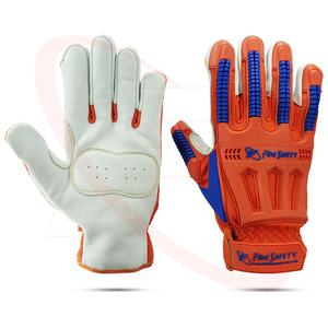 Gants en cuir personnalisés best-seller Gants de mécanicien de protection contre les chocs pour l'extérieur vente en gros du Pakistan - Product Image 5