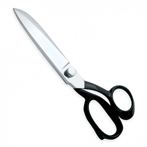 Ciseaux de tailleur de qualité supérieure, manche noir, pour droitiers, avec vis de réglage, ciseaux de couturière - Product Image 1