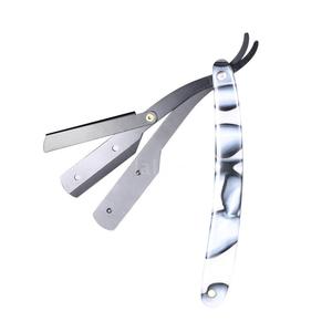 Maquinilla de Afeitar Manual Profesional de Alta Calidad, Maquinilla de Afeitar de Seguridad de Metal Recto Premium, Maquinilla de Afeitar Profesional de Una Sola Cuchilla para Hombre - Product Image 4