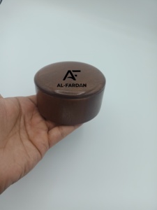 Bol à raser en bois de Pakka 100% naturel avec LED, pour savon et crème à raser - Product Image 2