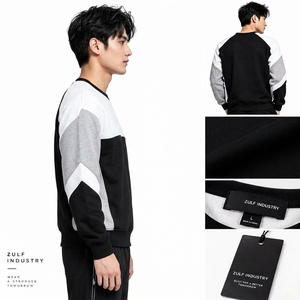 เสื้อสเวตเชิ้ตผู้ชายผ้าโพลีเอสเตอร์/คอตตอน พิมพ์ลายรักษ์โลก โลโก้สั่งทำได้ แห้งเร็ว ระบายอากาศดี สวมใส่สบาย แขนยาว - Product Image 2