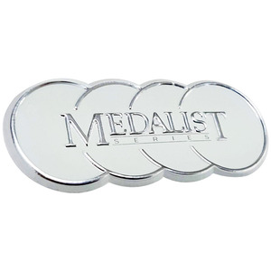 Plaque métallique personnalisée en relief – Étiquette logo blanche pour la décoration, l'image de marque et l'étiquetage d'équipements - Product Image 2