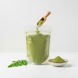 Poudre de feuilles de Moringa biologique séchée, à mailles fines, pour smoothies, conditionnée en vrac pour les commandes de gros - Product Image 5