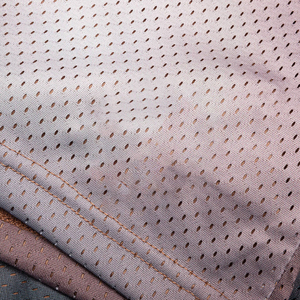 Shorts en maille décontractés à taille mi-haute avec logo personnalisé, 100 % polyester, anti-plis, fermeture à cordon de serrage - Product Image 6