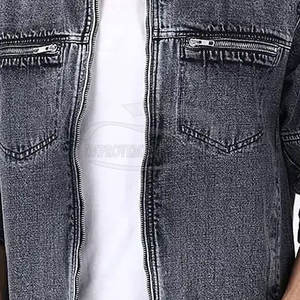 2024 <b>Men's</b> Stylish Denim <b>Jeans</b> Customer Demand Low Price Your Own logo and Custom Design Best Manufacturer <b>Men's</b> <b>Leather</b> Jacket - Product Image 6