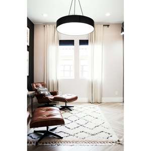 Beni ourain tug moroccan พรมขนปุย, พรมสำหรับห้องนอนทำมือสไตล์โมร็อกโก pihue 10X14ฟุตชุด191 - Product Image 3