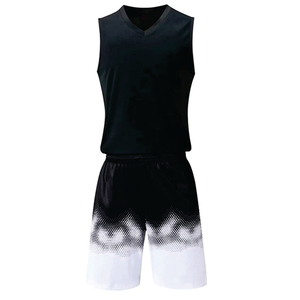 ชุดบาสเก็ตบอลผู้ชายแขนกุดผ้าโพลีเอสเตอร์ราคาส่ง สีพื้น ปักชื่อได้ตามต้องการ ชุดยูนิฟอร์มบาสเก็ตบอลสำหรับผู้ใหญ่ เสื้อบาสเก็ตบอล - Product Image 5