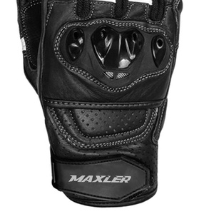 Gants de moto en cuir pour homme, courts, pour la course, compatibles écran tactile, pour motocross et cross-country - Product Image 5