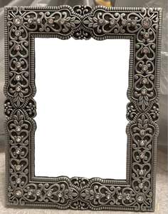 Cadre en laiton patiné argenté vintage, finition dorée, cadre photo rustique en laiton, fournisseur de cadres métalliques haut de gamme, cadre en laiton - Product Image 2