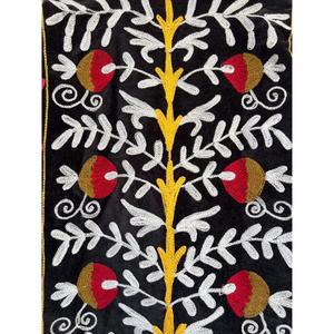 Handmade Suzani Embroidery Cotton Velvet Autumn Winter Festive Floral <b>Jacket</b> - Product Image 6