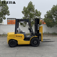 Chariot élévateur diesel 2T 2.5T 3T 3.5T 4T 5T avec boîte de vitesses, moteur Isuzu Euro 5, pour usage industriel en entrepôt