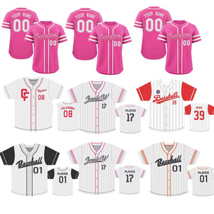 เสื้อเบสบอลแคลิฟอร์เนียสีขาวแดง CF 08 พิมพ์ลายสกรีนแขนสั้นผู้ชายทรงปกติเสื้อผ้าสำหรับทุกฤดูกาล - Product Image 5