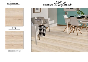 Modernas Baldosas de Madera Pulida de 600x600mm con Acabado Brillante para Apartamentos, Precio de Mayoreo del Fabricante - Product Image 2