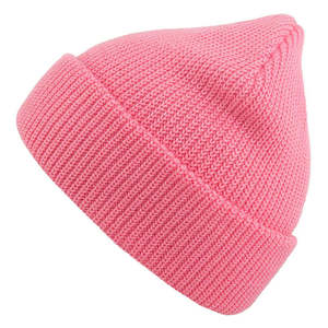 Bonnet en tricot torsadé à revers avec logo personnalisé, chapeau d'hiver texturé pour homme, vente en gros, marque de vêtements de mode à marque privée - Product Image 3