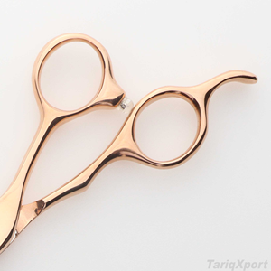 Japanese Style Hair Scissors Professional Titanium Rose Gold Salon Hairdresser Cutting <b>Shears</b> Barber Scissors - Product Image 3