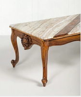 Table basse moderne Drona pour salon, table à café élégante, meuble en bois, décoration d'appoint pour canapé, ameublement intérieur de la maison
