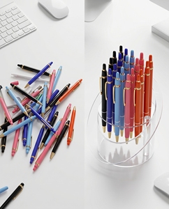 Stylish Modern Acrylic Pen Display <b>Stand</b> Eco-Friendly for Freestanding Customizable Easy Assembly Showpiece Displays - Product Image 3