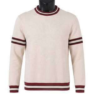 Custom Unisex University <b>Cardigan</b> Acrylic Jacquard Knitted Breathable V-neck Oversized Drop Shoulder Thick Quick Dry - Product Image 1