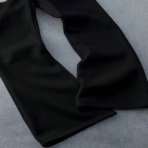 Pantalon de jogging décontracté pour homme avec logo personnalisé, 100 % coton, écologique, séchage rapide, coupe droite, style streetwear - Product Image 3