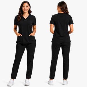 Wida Sports Medical <b>Scrub</b> Suit <b>Nurse</b> Uniform Hospital Clothing Breathable Stretch Fabric Doctor <b>Nurse</b> <b>Scrubs</b> Bulk Supplier USA - Product Image 6