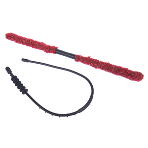 OEM <b>Paintball</b> Barrel Cleaning Squeegee Tool Flexible Cord Double Sided Microfiber Swab Factory Wholesale - Product Image 4
