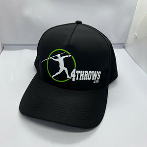 Fabricante de sombreros Sombrero de golf perforado Gorra deportiva impermeable Agujero perforado Sombrero de béisbol de 5 paneles Serigrafía personalizada Logo Cuerda - Product Image 2