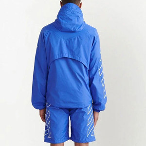 Ensemble de shorts coupe-vent d'hiver pour hommes, grande taille, écologique, réversible, respirant, design uni, tenue décontractée en deux pièces - Product Image 6