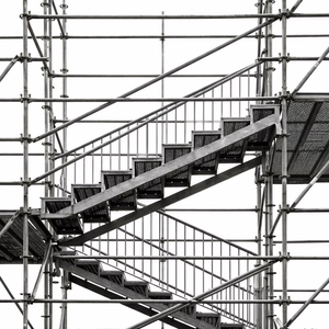 ระบบนั่งร้านแบบริงล็อคสำหรับมืออาชีพ EN12810 รับน้ำหนักได้ 1000 กก. นั่งร้านเหล็กสำหรับผู้รับเหมา - Product Image 1