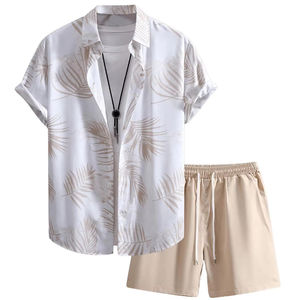 Men <b>Set</b> Print Short Sleeve Shirt Beach Shorts Matching Holiday Summer Casual Colorful Top top mens <b>twin</b> <b>set</b> - Product Image 1