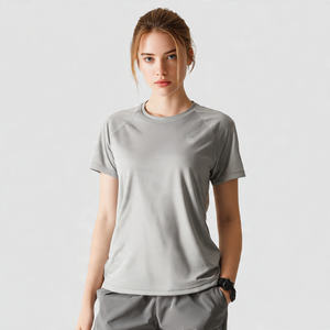 T-shirts de sport à séchage rapide pour hommes, sous-vêtement technique, coupe classique, t-shirts doux pour la gym, en Spandex/Polyester, écologiques, anti-UV - Product Image 5