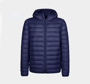 The New Style Unisex Ultra Lightweight Formal Front Logo <b>Packable</b> Long-Sleeve Full-Zip Bomber <b>Jacket</b> - Product Image 1
