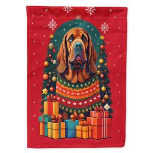 ธงประดับสวนลายหมาบลัดหลากสีสำหรับประดับสวนเทศกาลคริสต์มาสสำหรับลานบ้านงานศิลปะ - Product Image 1