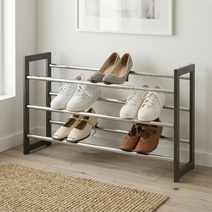<b>Shoe</b> Rack Manufacturer Household Organizer Furniture Wholesale Quality Extendable DIY Metal from Taiwan Portable <b>Storage</b> Durable - Product Image 1