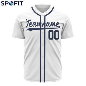 Nueva Llegada, Jersey de Béisbol Personalizado Unisex, Ropa Deportiva Ligera, Sublimada, Cómoda, Transpirable - Product Image 5