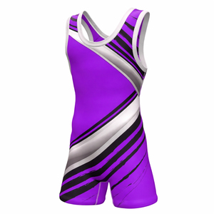 Combinaison de lutte réversible en polyester épais pour homme, personnalisable, imprimée, vêtements de sport, uniforme de lutte en gros - Product Image 4