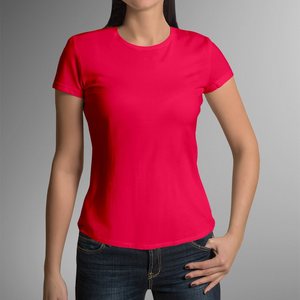 Custom Embroidered Plain T Shirt Women Blank Heavyweight Cotton Tee Durable Material Screen Printing Street Wear Tops - Product Image 3